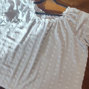 Elegant Gray Textured Women's Top